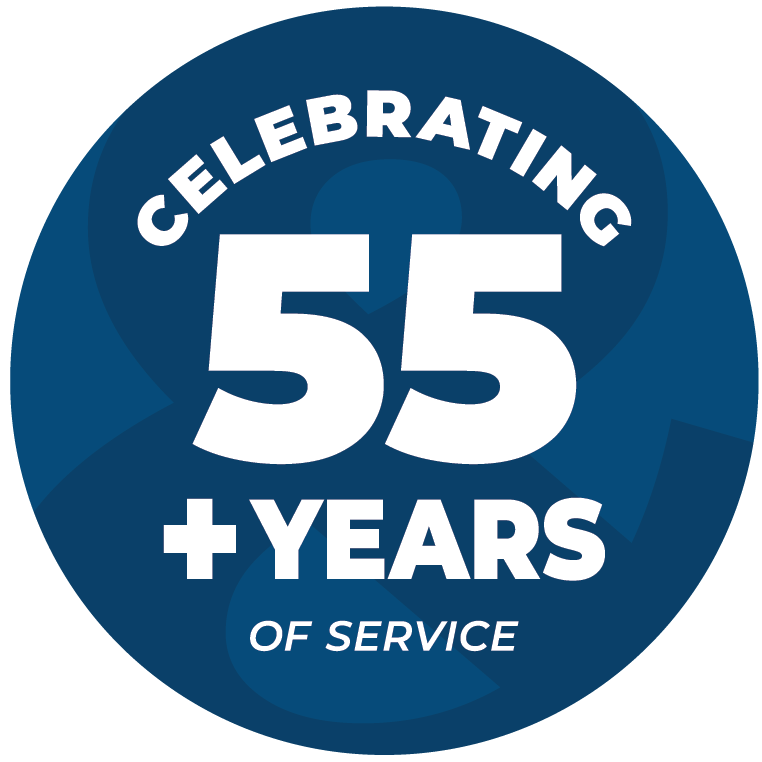 Celebrating Nearly 55 Years of Service